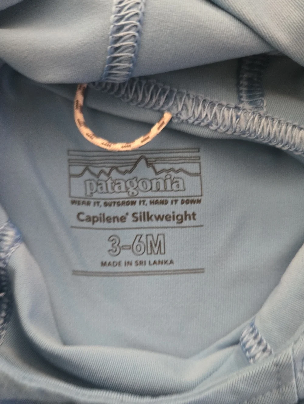 Patagonia Infant Light Blue Hooded Rashguard with Colorblock Swim Board Shorts
